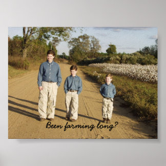 農業は？ ポスター