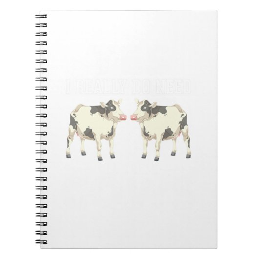 農業カウラバーファーム動物愛好家。完璧な欲求 ノートブック (正面)