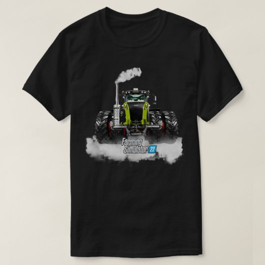 農業シミュレータ時間22クラスXerion Tシャツ (デザイン正面)