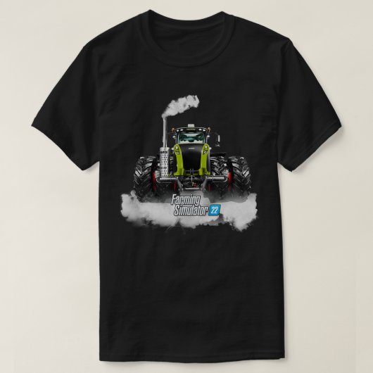 農業シミュレータ22クラスXerion Tシャツ (デザイン正面)