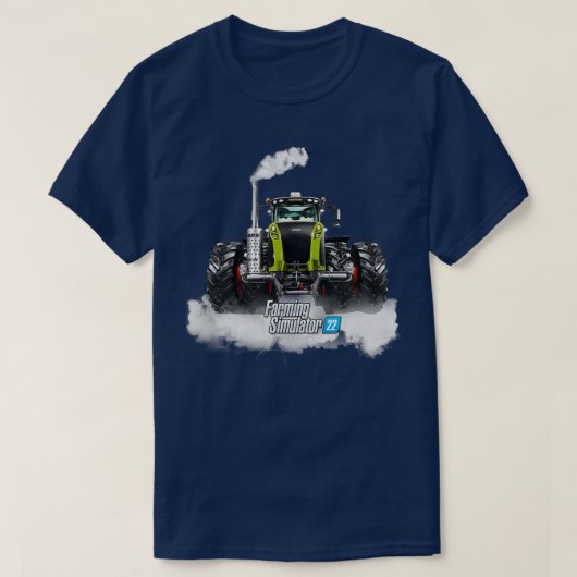 農業シミュレータ22クラスXerion Tシャツ (デザイン正面)