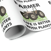 農業トラクタフィールド農家 ラッピングペーパー (ロールコーナー)