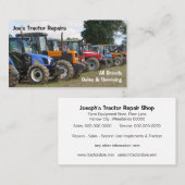 農業トラクターの名刺 名刺 (正面/裏面)