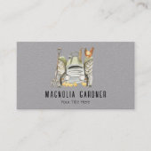 農業トラクターチキンガーデニングオーガニックング 名刺 (正面)