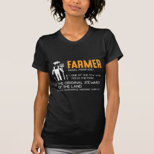 農業トラクタ農家農業鑑賞 Tシャツ