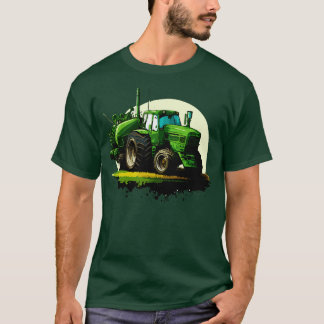 農業トラクタ Tシャツ