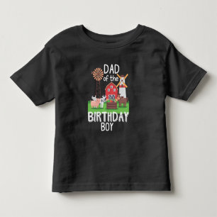 農業パパ誕生日少年母獣愛護児 トドラーTシャツ