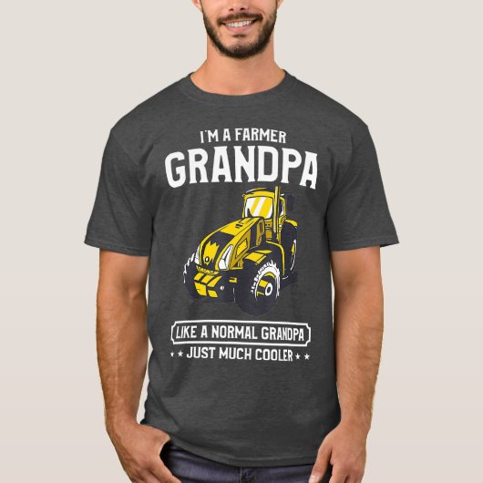 農業ユーモア かっこいい 農業名言 農場 Tシャツ (正面)