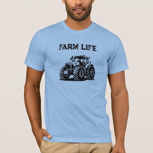 農業ライフトラクターシャツ ラルスタイルの農業生活Tシャツ Tシャツ (正面)