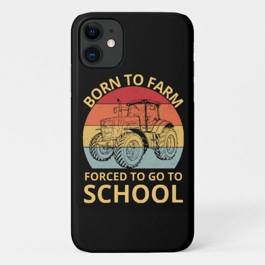 農業一家に生まれて学校に行くはめに Case-Mate iPhoneケース (裏面)