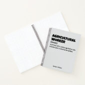 農業作業者 – おもしろいジョブ定義 ノートブック (内部)