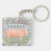 農業供給 キーホルダー (裏面)