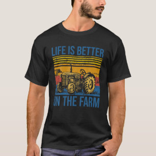 農業再生農業では生活がより良い Tシャツ
