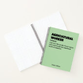 農業労働者 – オフィスとフィールドのユーモア ノートブック (内部)