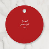 農業動物の水の色の国の装飾 フェイバータグ (裏面)