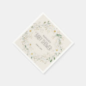 農業動物の牧草地の友人ベビーシャワー スタンダードカクテルナプキン (角)