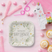 農業動物の牧草地の友人ベビーシャワー ペーパープレート (パーティー)