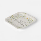 農業動物の牧草地の友人ベビーシャワー ペーパープレート (傾斜あり)