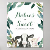 農業動物の緑のポスターを取って下さい ポスター (正面)