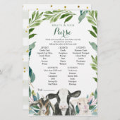 農業動物の緑の男の子あなたの財布のゲームの何 (正面/裏面)