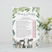 農業動物の緑の男の子ママまたはパパのゲーム (スタンド正面)