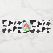 農業動物の誕生日パーティーウォーターボトルラベル ペットボトルラベル (シングルラベル)