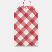 農業動物の誕生日パーティー好意ギフトラベル ギフトタグ (裏面)