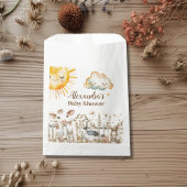 農業動物の赤ちゃんシャワー フェイバーバッグ