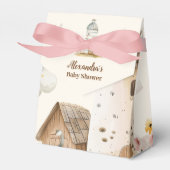 農業動物の赤ちゃんシャワー フェイバーボックス (正面サイド)