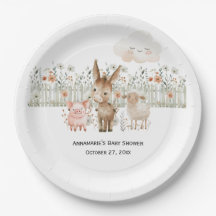 農業動物の赤ちゃんシャワー |