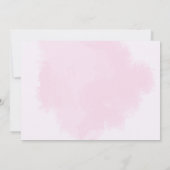 農業動物バルーン納屋周囲の庭赤ちゃんシャワー写真 招待状 (裏面)