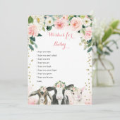 農業動物フローラがベビーカードを希望 招待状 (スタンド正面)