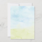 農業動物ベビーシャワー招待状 招待状 (裏面)