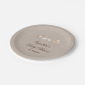 農業動物ベビーシャワー紙プレート ペーパープレート (アングル)