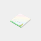 農業動物レインボーカラフルキッズ ポストイット (アングル)