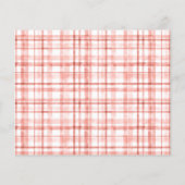 農業動物予算フォト誕生日招待状 (裏面)