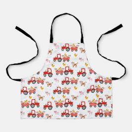 農業動物付きトラクター エプロン