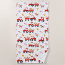 農業動物付きトラクター