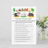 農業動物子供部屋ライムクイズベビーシャワーゲーム (スタンド正面)