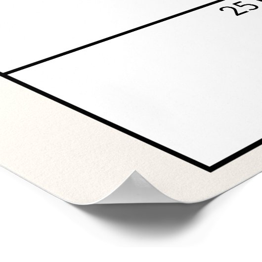 農業動物牧草地ベビーシャワー推定日サイン ポスター (角)