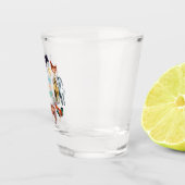 農業動物私の水色の一部である ショットグラス (右)