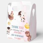 農業動物納屋周囲の庭バルーン誕生日パーティーの写真 フェイバーボックス (オープン)