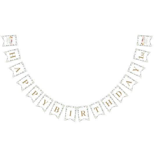 農業動物納屋周囲の庭緑ハッピーバースデー バンティングフラッグ (全)