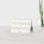 農業動物緑化ベビーシャワーサンキューカード サンキューカード (裏面)