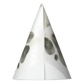 農業動物誕生日納屋周囲の庭パーティー帽子牛 パーティーハット (裏面)