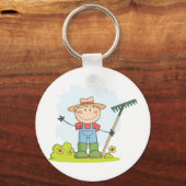 農業園芸少年 キーホルダー (正面)