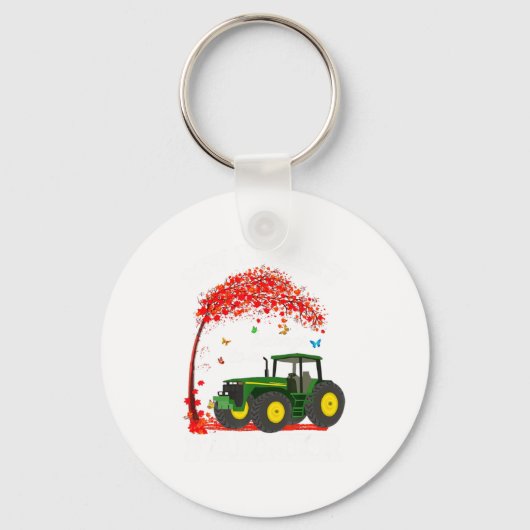 農業従事者のバレンタイン 農業従事者のためのバレンタイン キーホルダー (正面)