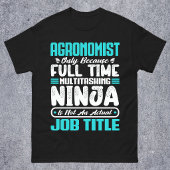 農業従事者の仕事 農学 Tシャツ