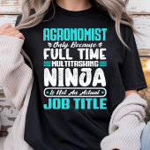 農業従事者の仕事 農学 Tシャツ