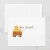 農業感謝はがき ポストカード (正面/裏面)